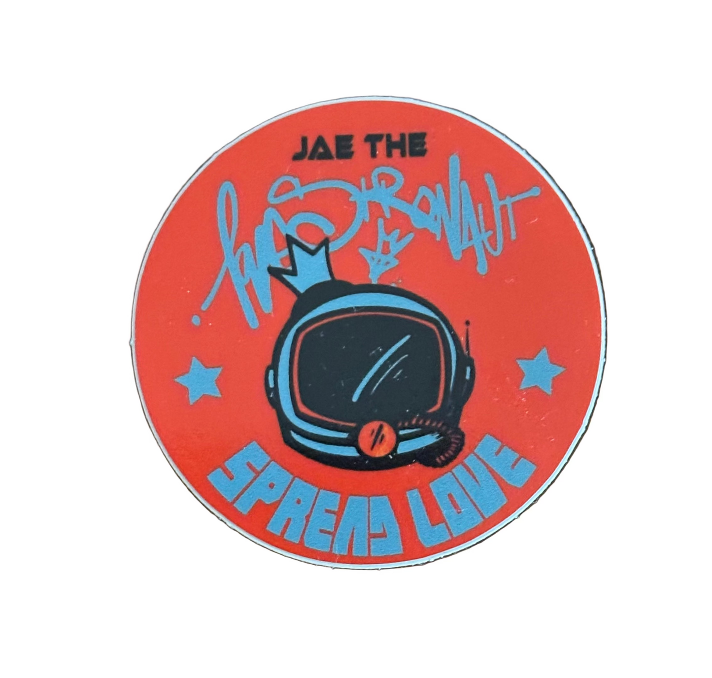 Jae The Lovestronaut Spread Love Sticker
