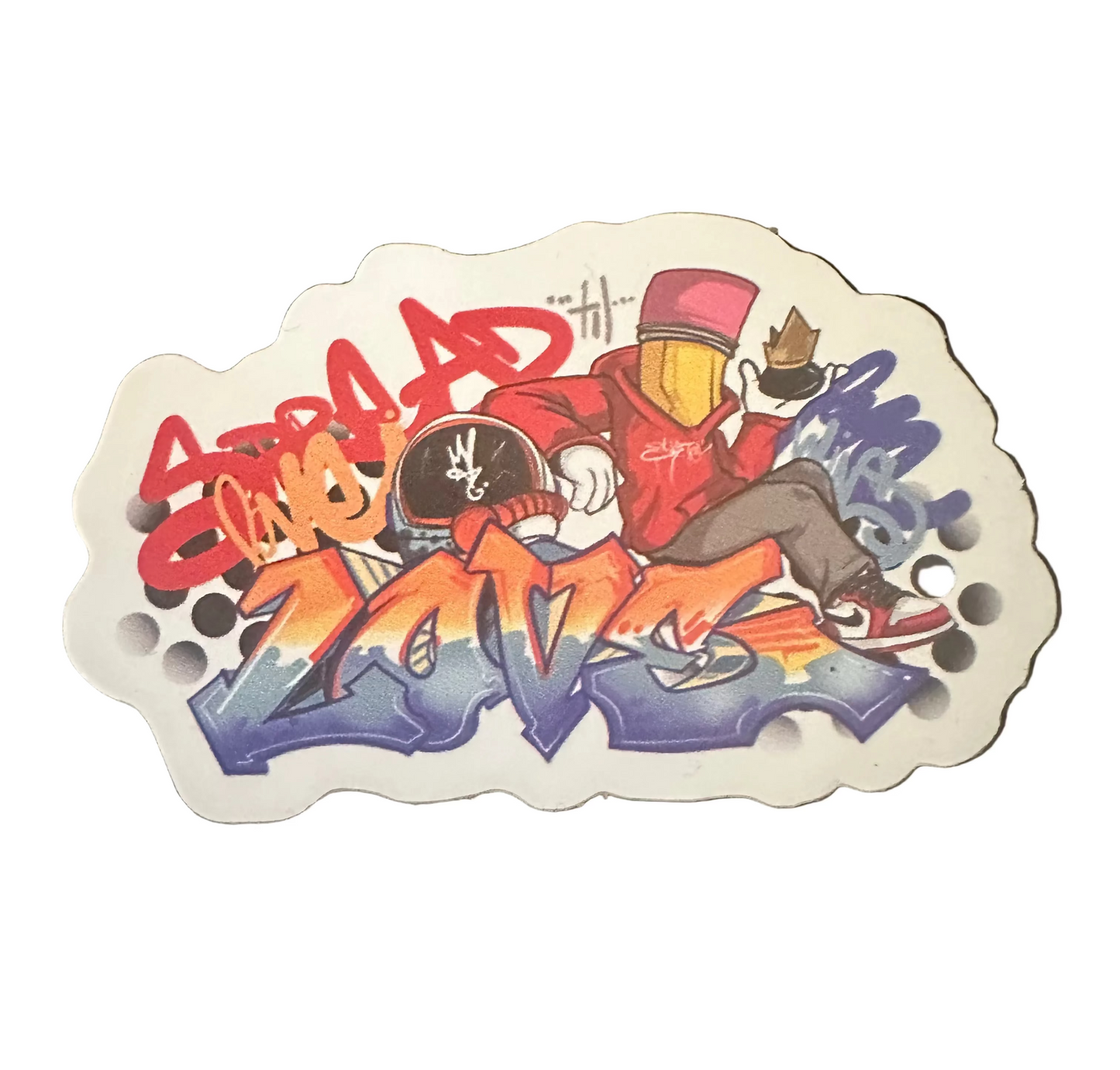 Sketch x Jae The Lovestronaut "Spread Love" Sticker