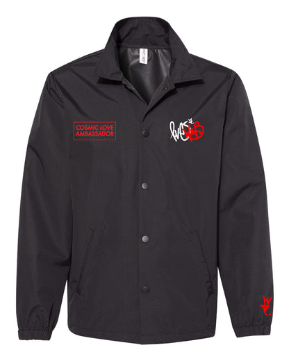 LoveWins Coach Jacket (Black)
