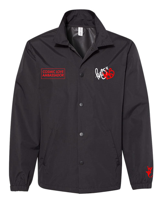 LoveWins Coach Jacket (Black)