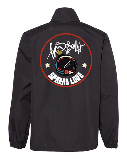 LoveWins Coach Jacket (Black)