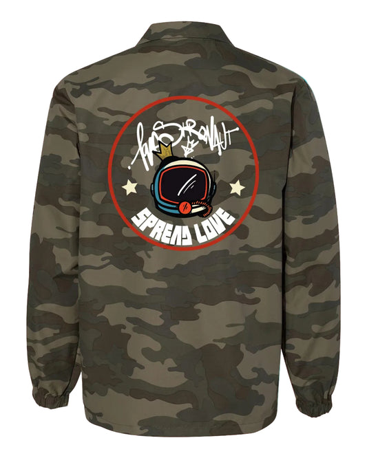 LoveWins Coach Jacket (Camo)